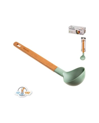 CUCHARON PBT+MANGO MADERA