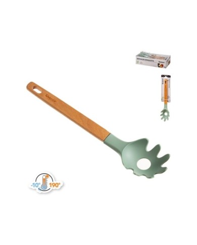 SERVIDOR ESPAGUETIS PBT+MANGO MADERA