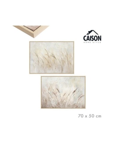 CUADRO OLEO CON MARCO TIGRE 70 X 50 CM SURT/2