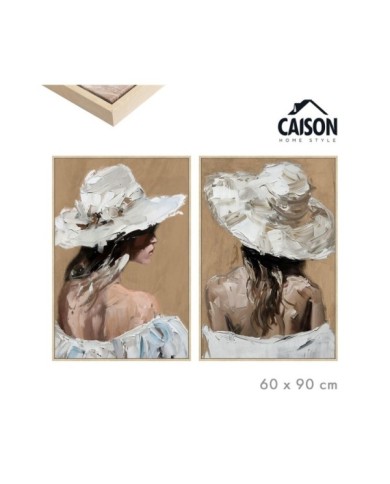 CUADRO OLEO CON MARCO PAMELA 60 X 90 CM SURT/2