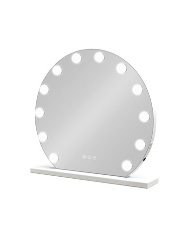 ESPEJO HOLLYWOOD GRETA BLANCO  50 X 47 CM