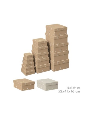 SET 15 CAJAS FLORES DE ALGODÓN SURT/2