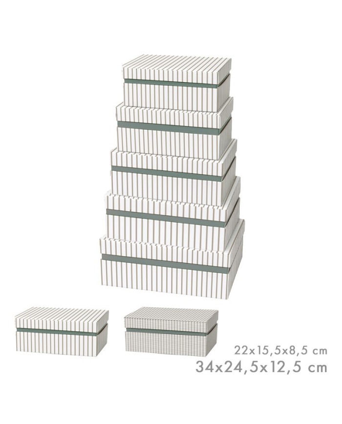 SET 5 CAJAS BASIC VICHY RAYAS SURT/2