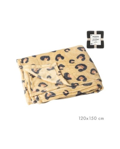 MANTA POLAR ANIMAL PRINT 120 x 150 CM