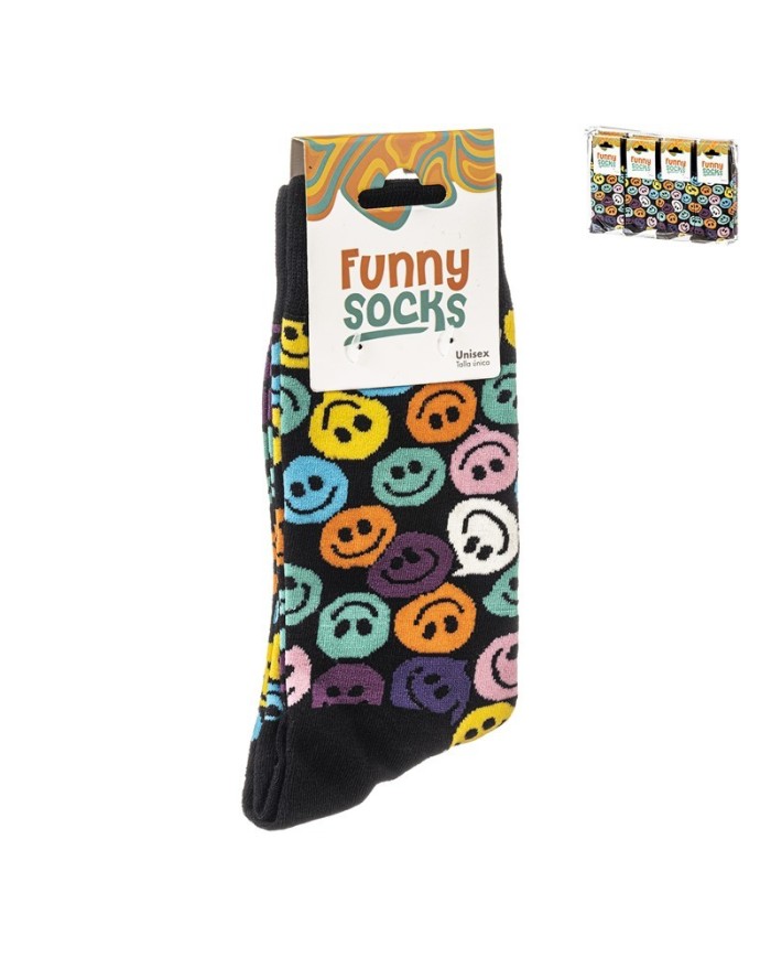 1 PAR CALCETINES HAPPY