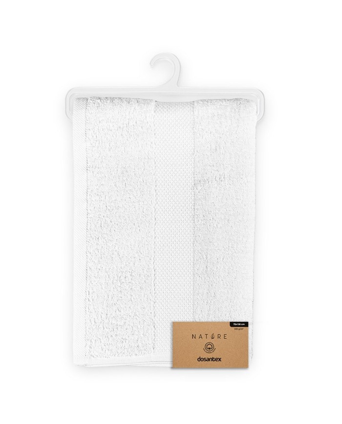 TOALLA LOTUS BLANCO 70cm x 130cm - 500gr/m2