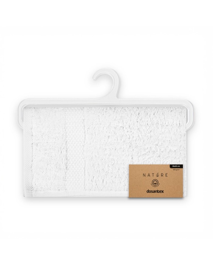 TOALLA LOTUS BLANCO 30cm x 50cm - 500gr/m2
