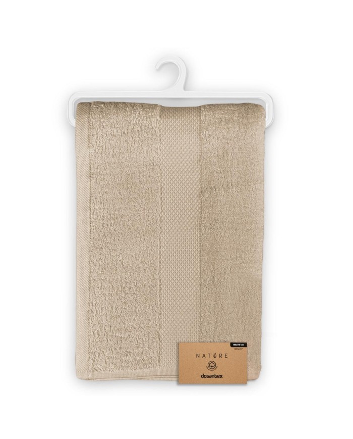 TOALLA LOTUS BEIGE 70cm x 130cm - 500gr/m2