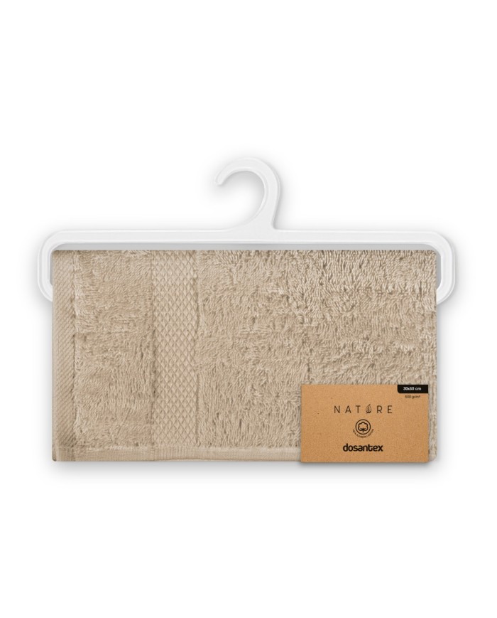 TOALLA LOTUS BEIGE 30cm x 50cm - 500gr/m2