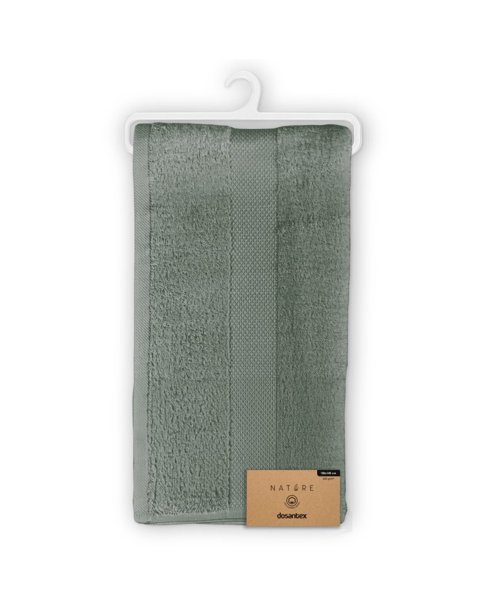 TOALLA LOTUS VERDE KAKI 100cm x 140cm - 500gr/m2