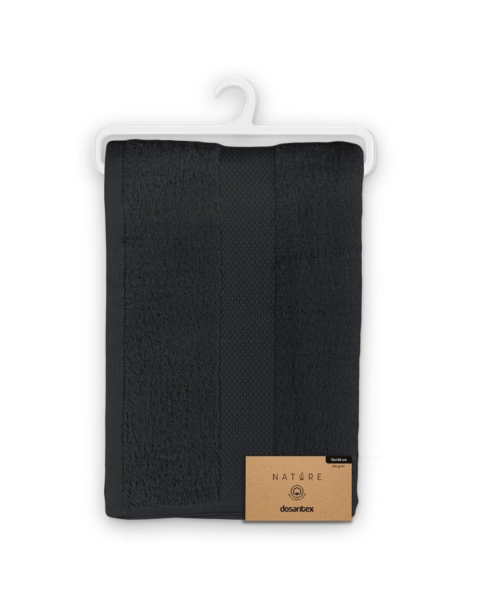 TOALLA LOTUS NEGRO 70cm x 130cm - 500gr/m2