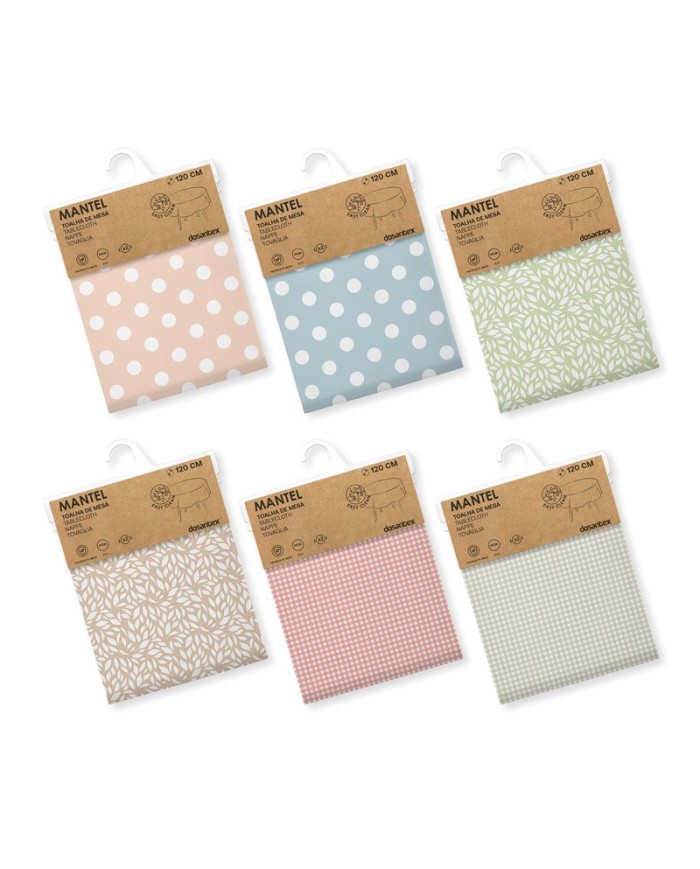 MANTEL KITCHEN PEVA SURTIDO BASICOS F140cm