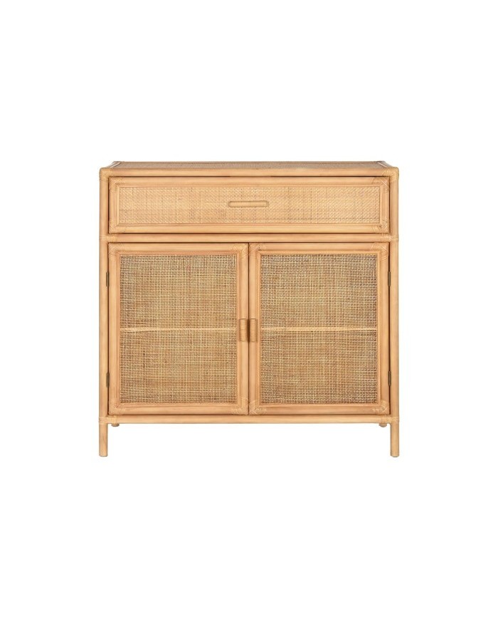 APARADOR ABETO RATAN 100X40X100 17,89 1 CAJON