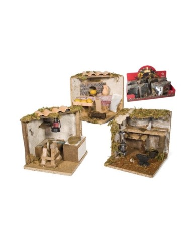 CASA BELɎ 14X14X14CM 3 SURTIDOS