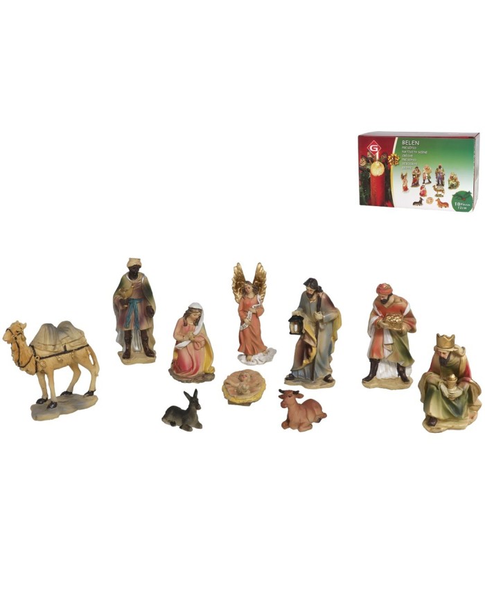 BELEN 10 PIEZAS 12CM