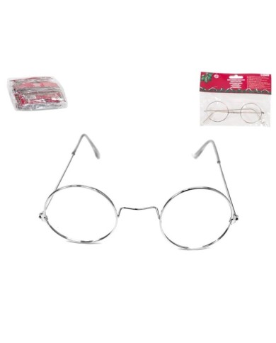 GAFAS REDONDAS SANTA CLAUS - 13.5X4CM