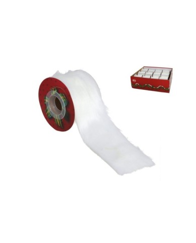 CINTA SACO PELO BLANCO 6.3X180CM