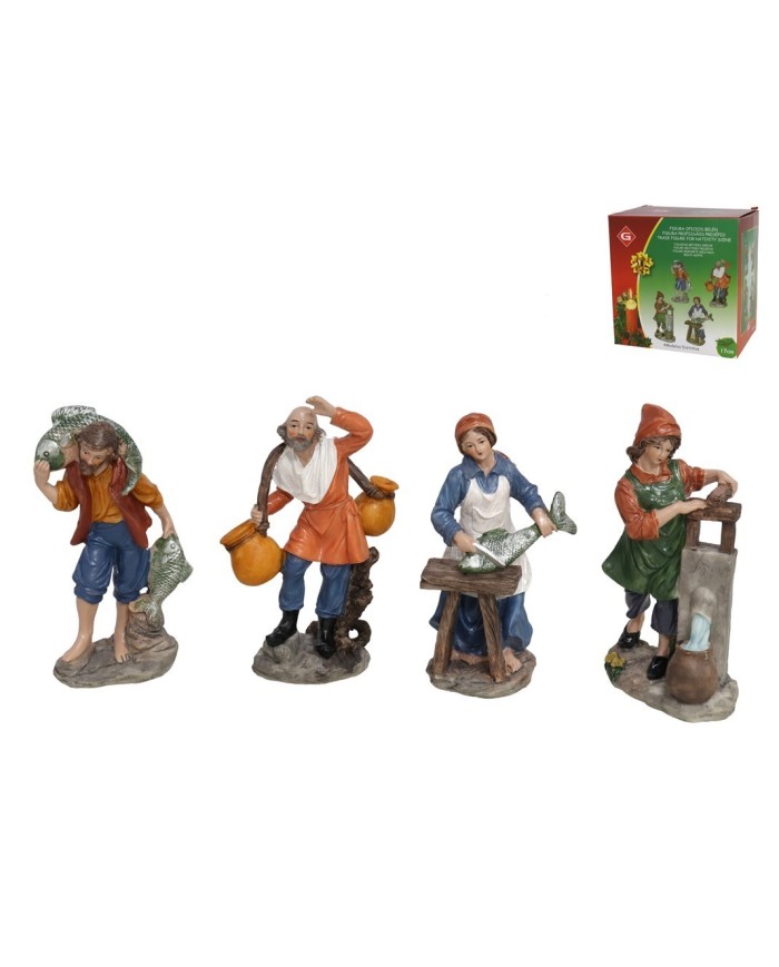 FIGURA OFICIOS BELEN 17CM 4STD