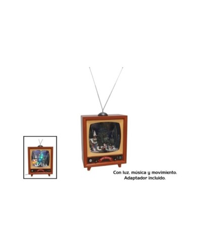 TELEVISOR MUSICAL CHRISTMAS 31LED MOVIMI