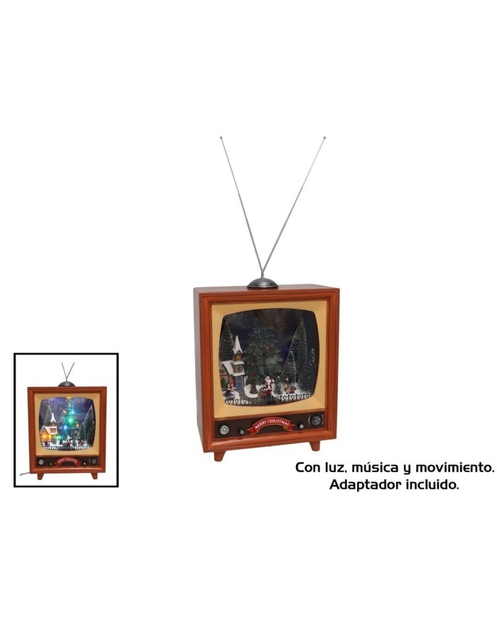 TELEVISOR MUSICAL CHRISTMAS 31LED MOVIMI