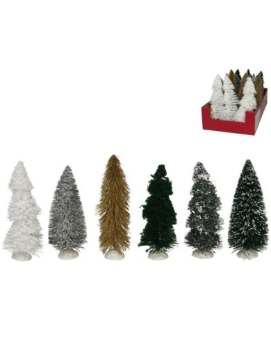 ARBOL DE NAVIDAD DECORADO 6 SRT 22,9 CM