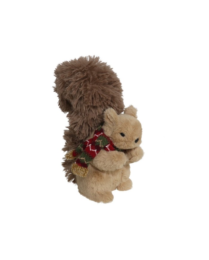 ARDILLA CON BUFANDA 22x14x26 CM