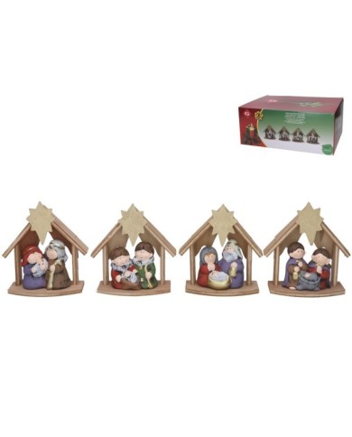 CASITA NACIMIENTO DEC. 5 SRT 13X6X15,5 CM