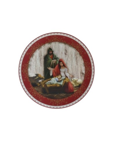 BAJOPLATO PESEBRE  33X33X1,5CM