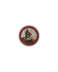 BAJOPLATO ALADO PESEBRE  33X33X1,5CM