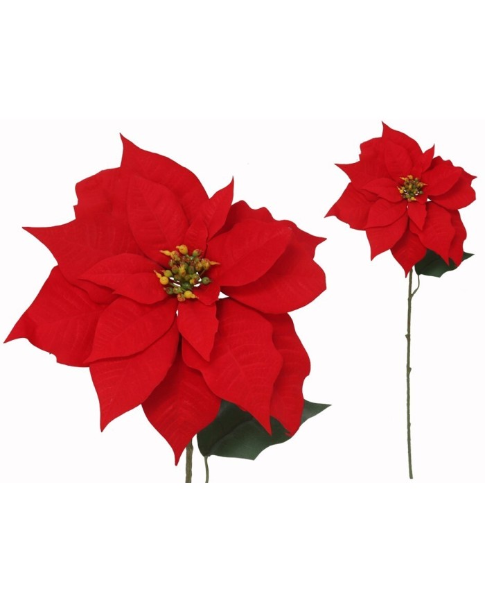VARA POINSETTIA XL 71X33CM (ROJA)