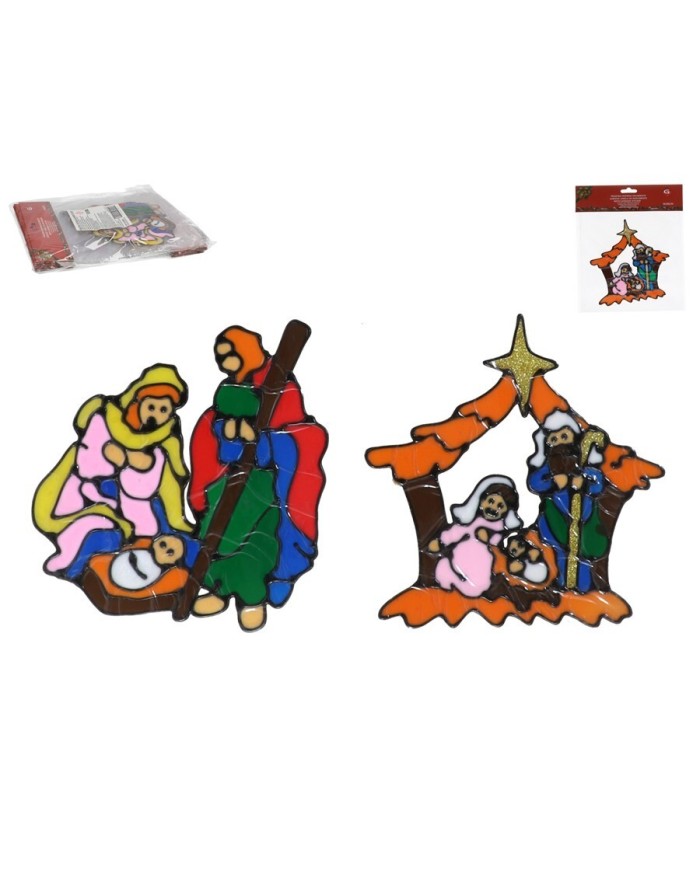 PLANTILLA SILUETA VENTANA 15X16CM 2 SURT.