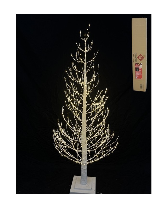ARBOL CANADA BLANCO 750 LED BL CALIDO 150 CM