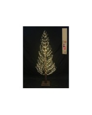 ARBOL CANADA MARRON 750 LED BL CALIDO 150 CM