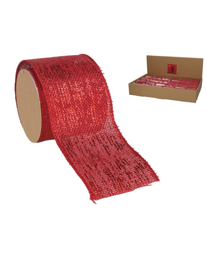 CINTA NAVIDAD REGALO KIA ROJO 6,3X270 CM