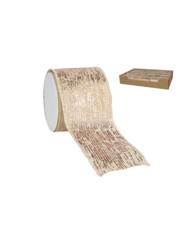 CINTA NAVIDAD REGALO KIA ORO SECO 6,3X270 CM