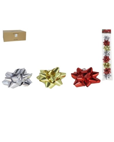 8 LAZOS REGALO 8 CM 3 COLORES