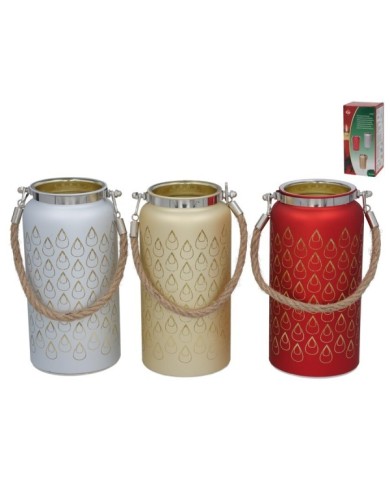 FAROL XMAS 12 LED 3 SURTIDOS 10X20,2CM