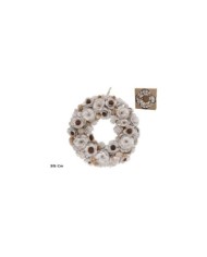 CORONA CORAZON XMAS MINERVE  36X35X7CM