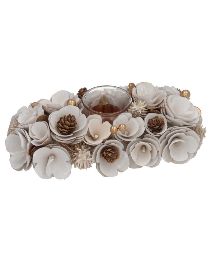 PORTAVELA XMAS MINERVE  26X13X8CM