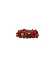 PORTAVELA XMAS ELSU 26X13X8CM