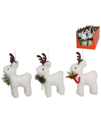 CIERVO BLANCO 10,5X5X15CM 3STD