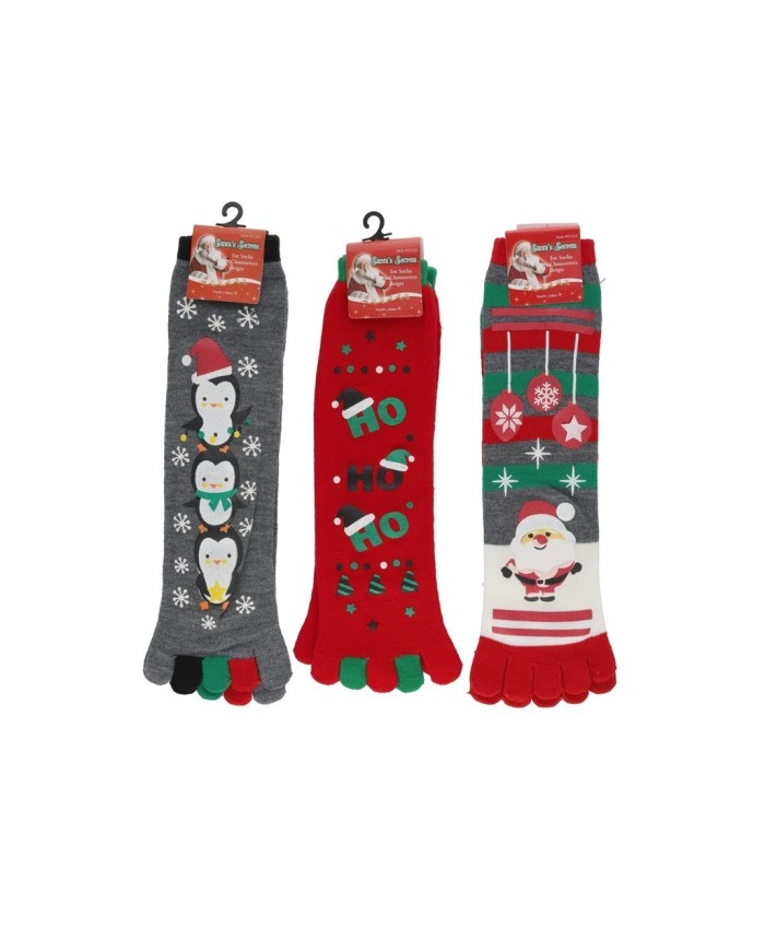 CALCETINES XMAS 37X12,9CM 8 SURT.