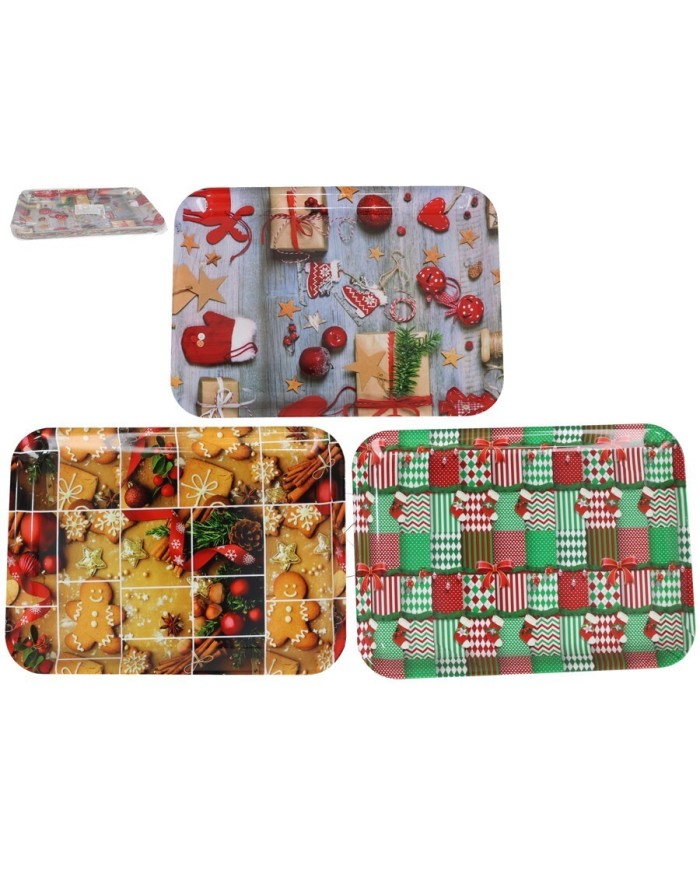 BANDEJA  CONFANY 40X29X2,2CM 3 SURT.