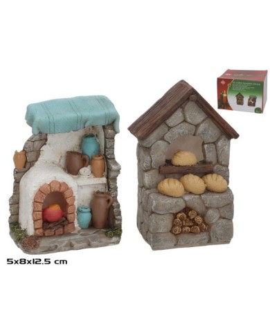 FIG. HORNO PANADERO CON LUZ 8X5X12,5CM