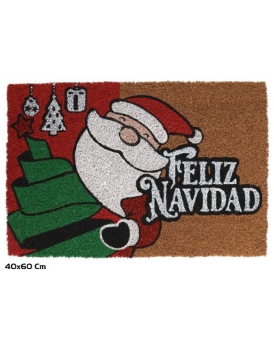 FELPUDO COCO XMAS FLORES 40X60CM