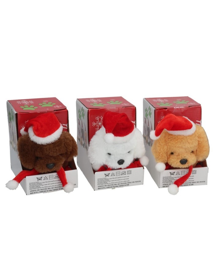 PERRITO CON SOMBRERO TOBI MUSICA Y MOVIEMTO 15X9X1