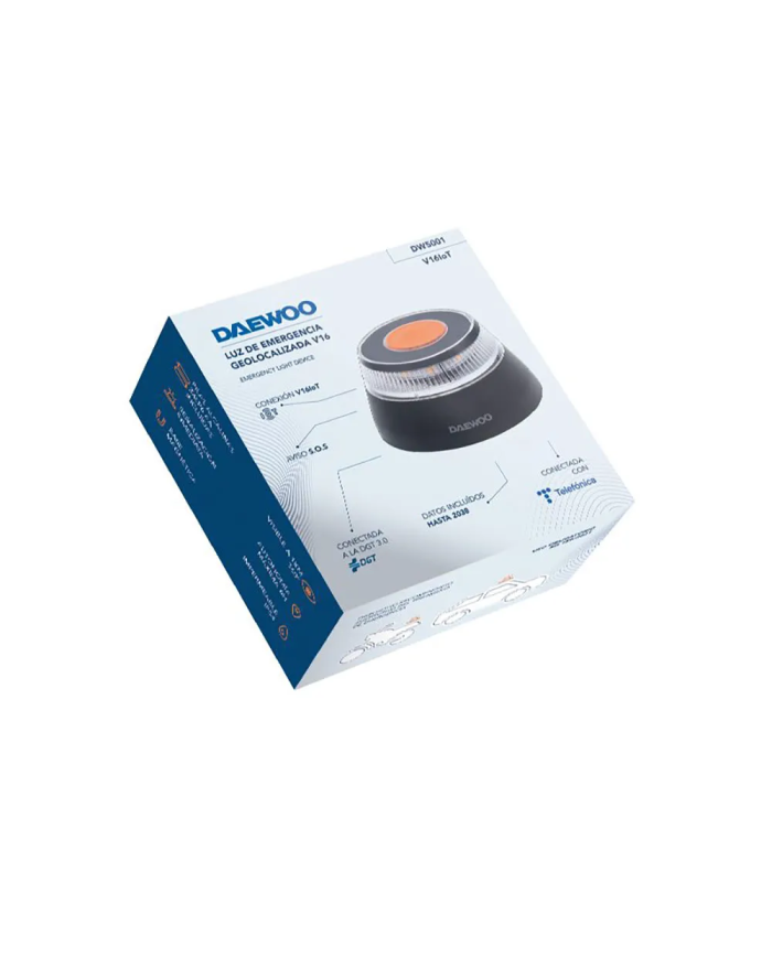 Baliza V16 geolocalizada Luz de emergencia - Daewoo