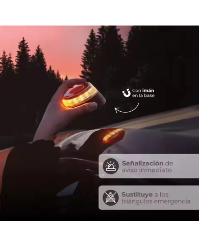 Baliza V16 geolocalizada Luz de emergencia - Daewoo