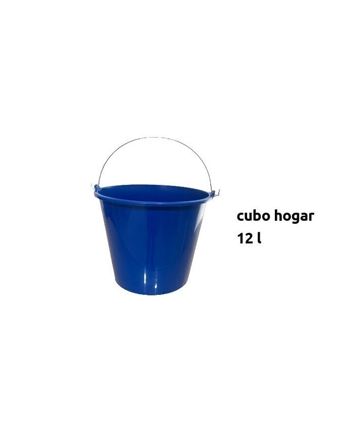 CUBO AGUA HOGAR AZUL 12L