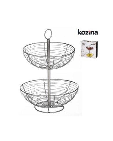 FRUTERO METALICO DOS PISOS